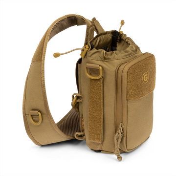 Grayl® Transport Water Bottle Sling (Empty) - 1.7L / Standard View / Coyote Brown